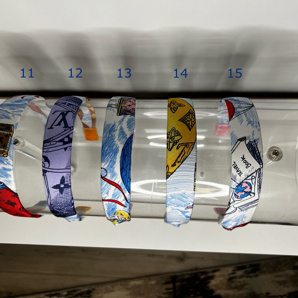 Colorful Louis Vuitton Headbands